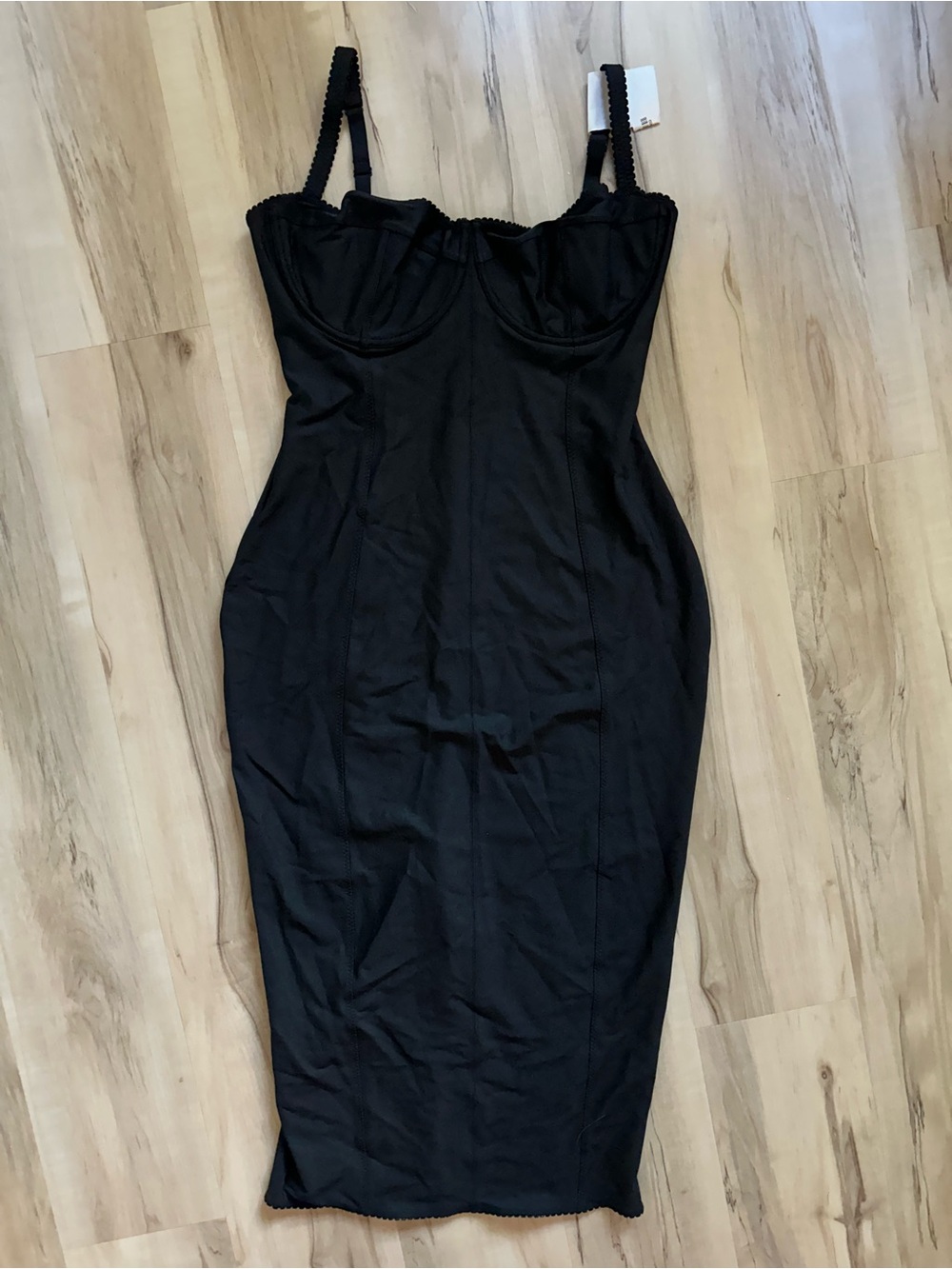 Dolce & Gabbana x SKIMS collab Sleeveless Bodycon Midi Dress NWT
